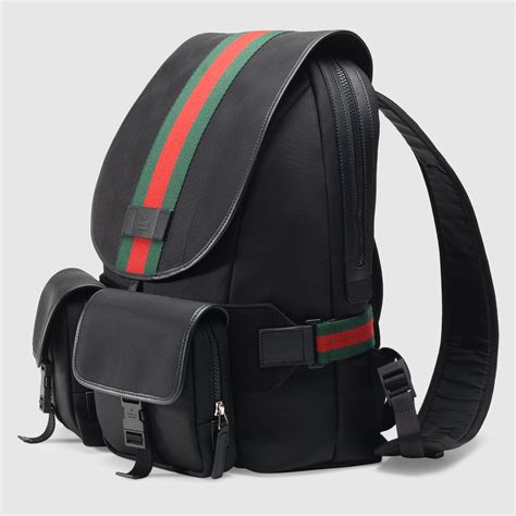 gucci mens fabric backpack l'angele|Gucci Backpacks for Men .